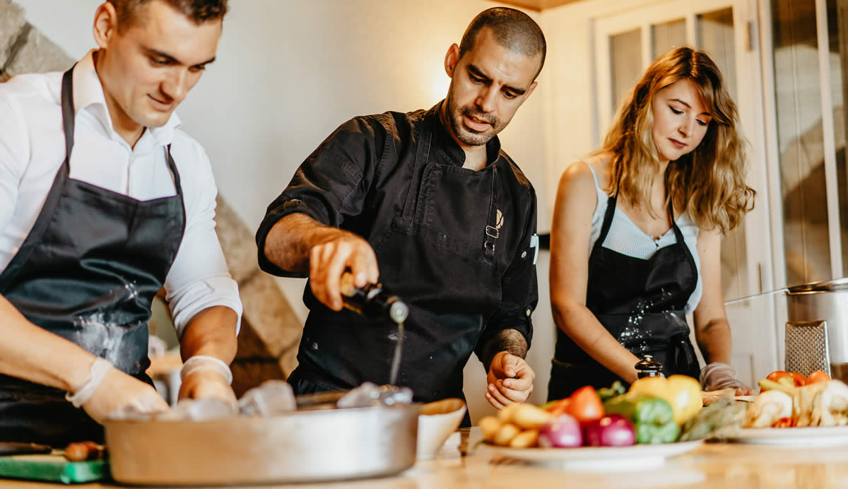 Mediterraneo cooking feast