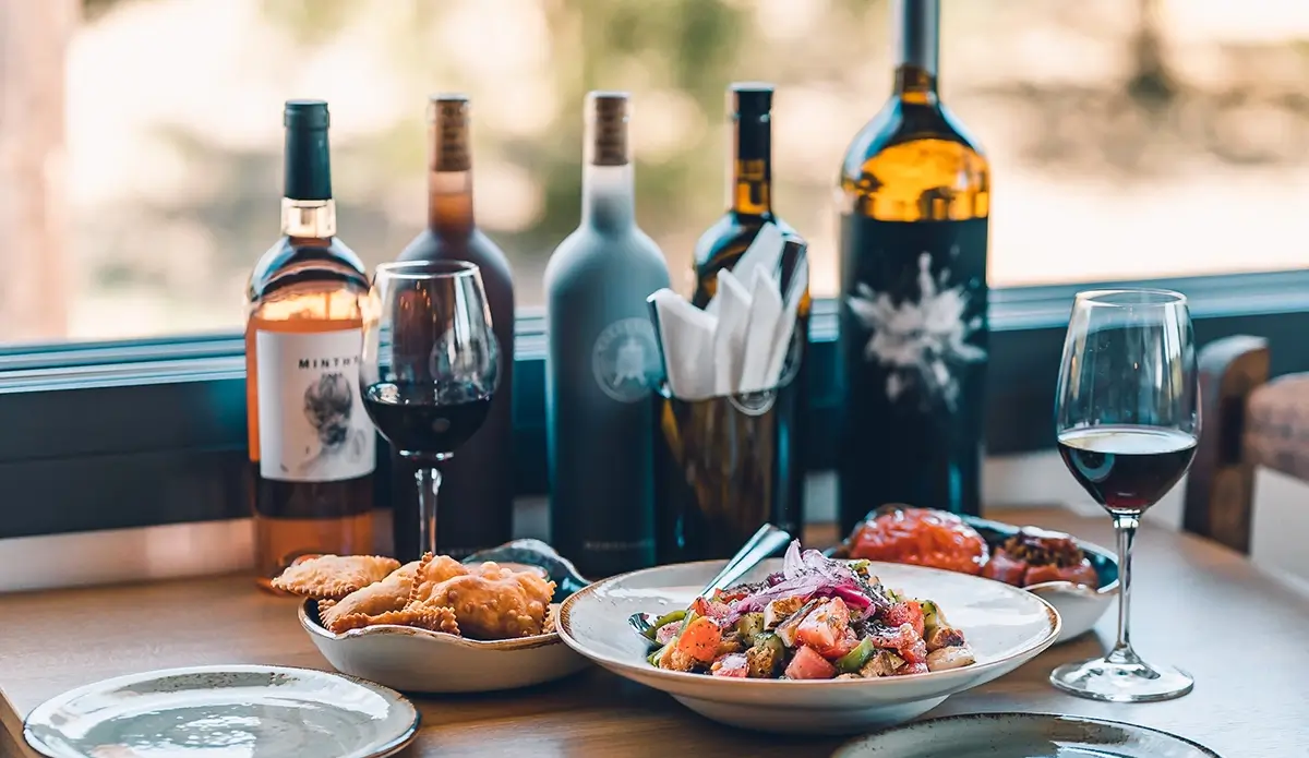 Wine pairing dinner with our award-winning sommelier