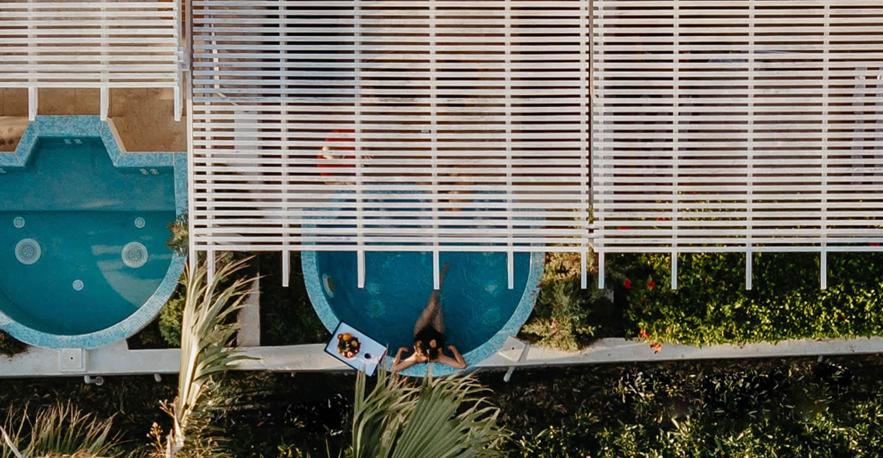 Garden studio suite with private pool