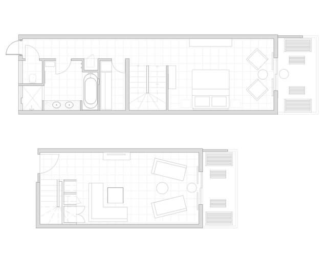 Panorama Sea View Duplex Suite Floor Plan