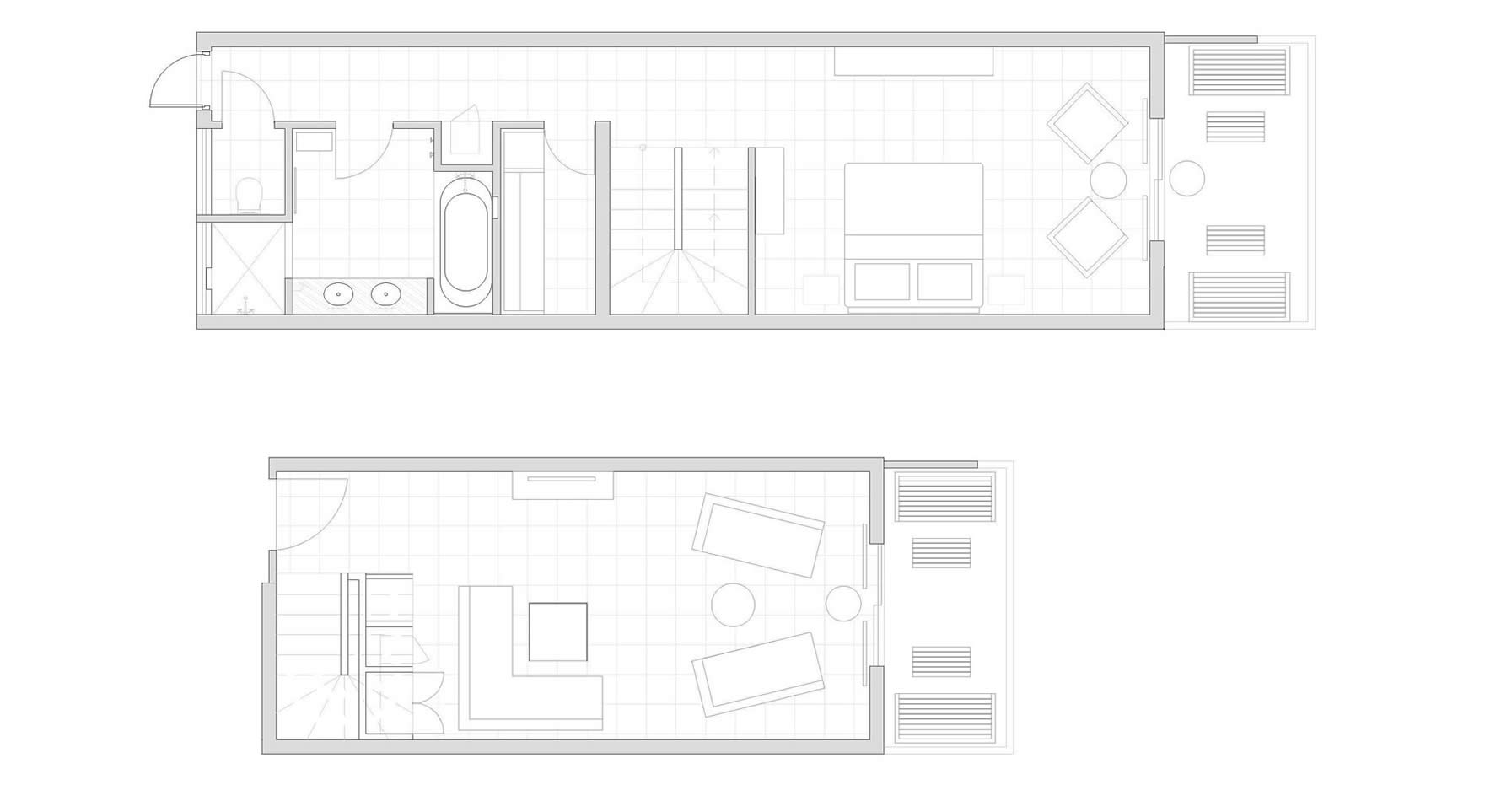 Annabelle Karyatis Duplex Suite Layout